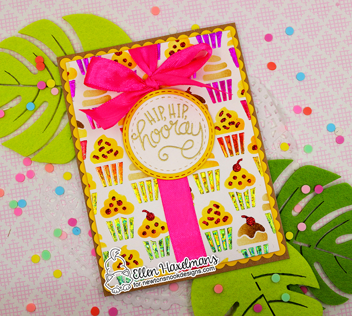 #newtonsnook #newtonsnookdesigns #handmadecard #cardmaking #stamping #birthdaycard #nnd #card #cardmaking #handmade #stampset #dieset #paperart #hobby #drawing #copicmarkers #copicciao #copiccoloring #sneakypeek #newsletter #FramesandFlagsdieset #Cupcakesstencilset #Circleframesdieset #Framessquareddieset #UplistingWishesstampset #30daysofcoloringchallenge #thedailymarker30day #foiledcard #thermowebadhesives #thermOweb #thermowebfoil #decofoil #foil