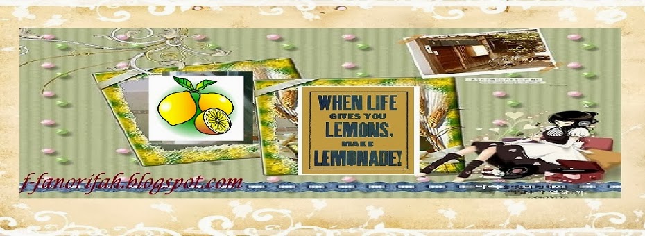 When Life Gives You Lemon, make Lemonade!!!