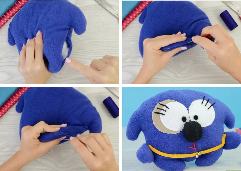 How to make handmade stuffed animals at home for babies