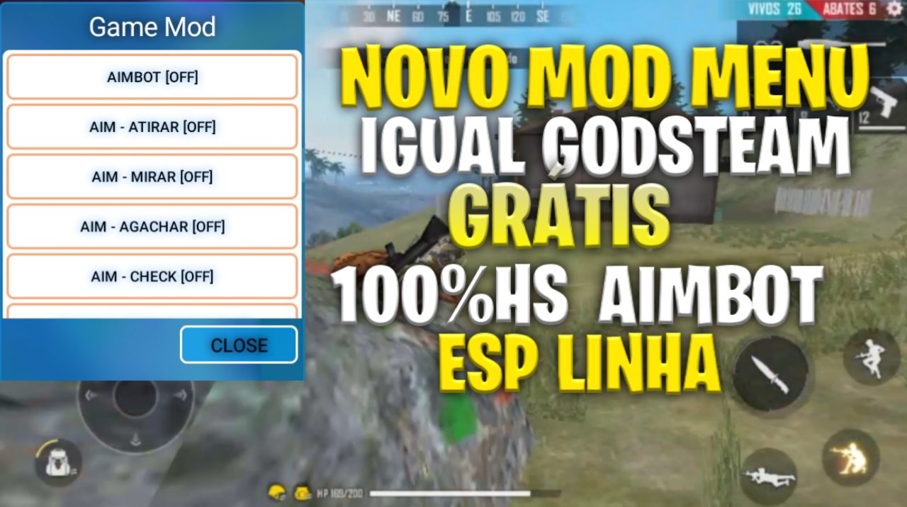 Saiu Novo Mod Menu 100 Hs Aimbot Esp Linha Gratis