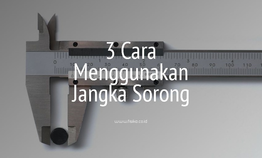 Berikut adalah komponen jangka sorong yang berfungsi mengukur kedalaman...