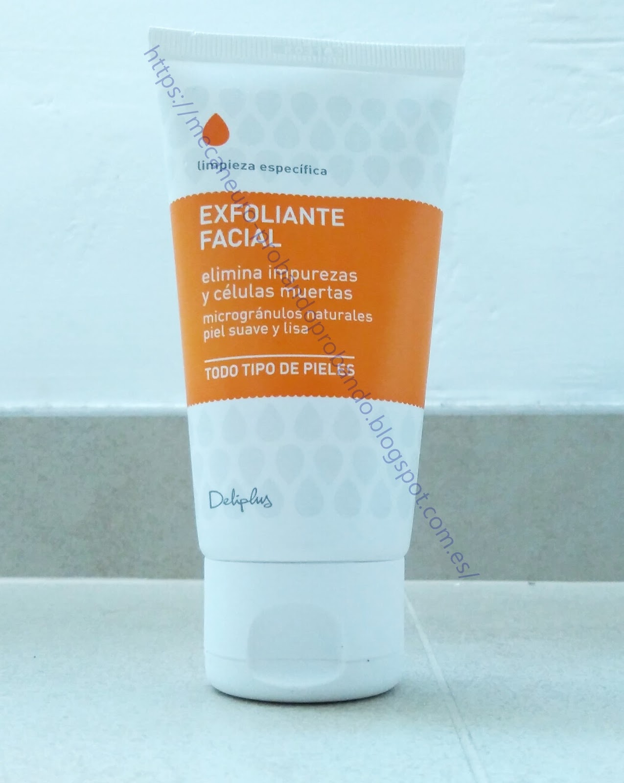 Probando, probando... EXFOLIANTE FACIAL DELIPLÚS Pasando al fondo del