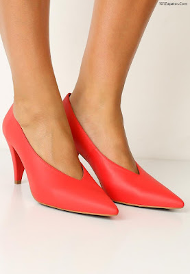 Zapatos de tacón rojos Zapatos de tacón rojos