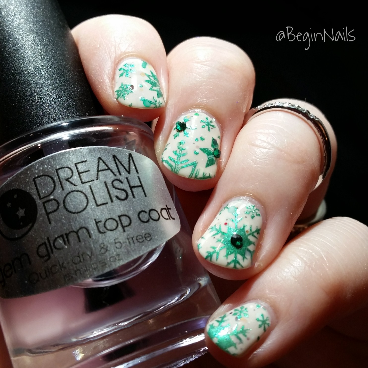 Let's Begin Nails: Dream Polish Winter Scent Product Review (and nail art!)