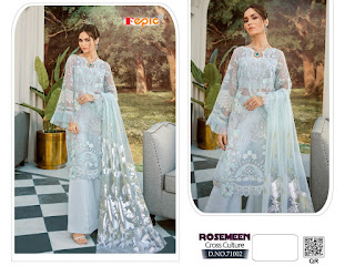  Fepic Rosemeen Cross Culture  Wedding Wear Pakistani Suits Collection, Fepic Rosemeen Wedding Wear Pakistani Suits Cross Culture In Wholesale Rate