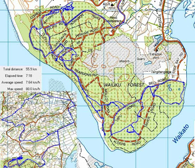 Waiuku Map Tourism City