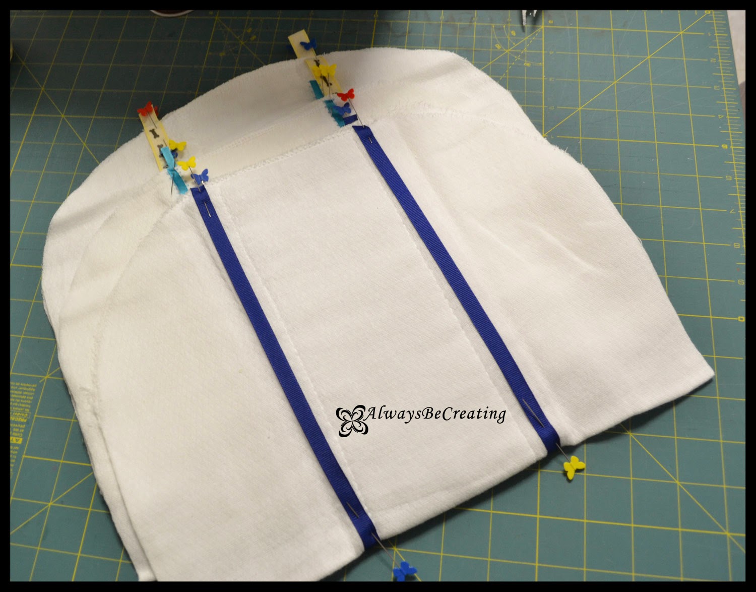 Always Be Creating Burp Cloths out of Cloth Diapers Tutorial