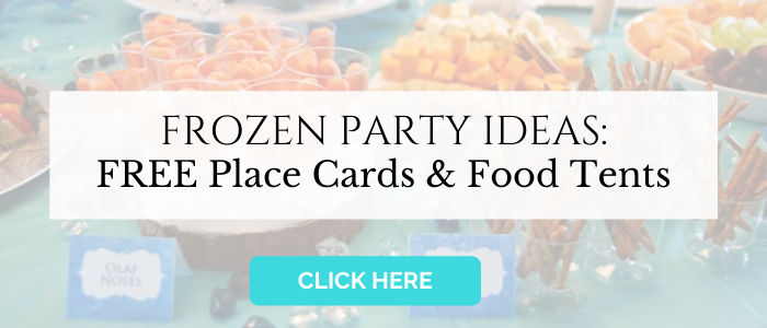 Frozen birthday party ideas, frozen birthday party food, frozen pinata, frozen birthday party decorations