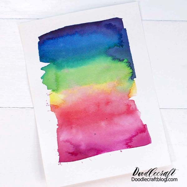 How to Paint a Watercolor Wash Background