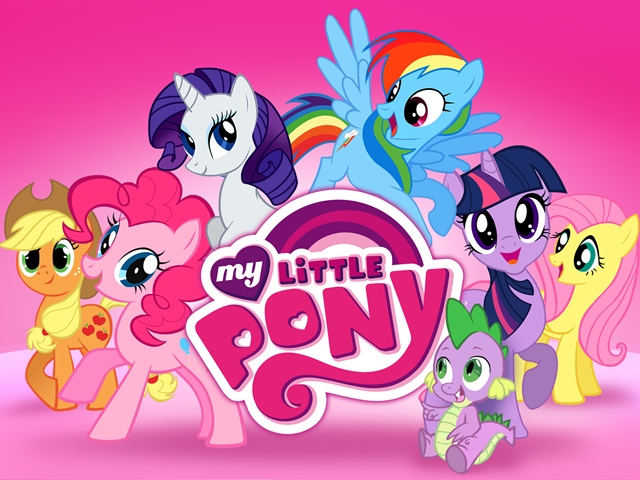 Gambar Kartun Pony Friendship Magic Seri Film Ditunjukkan Anak Perempuan