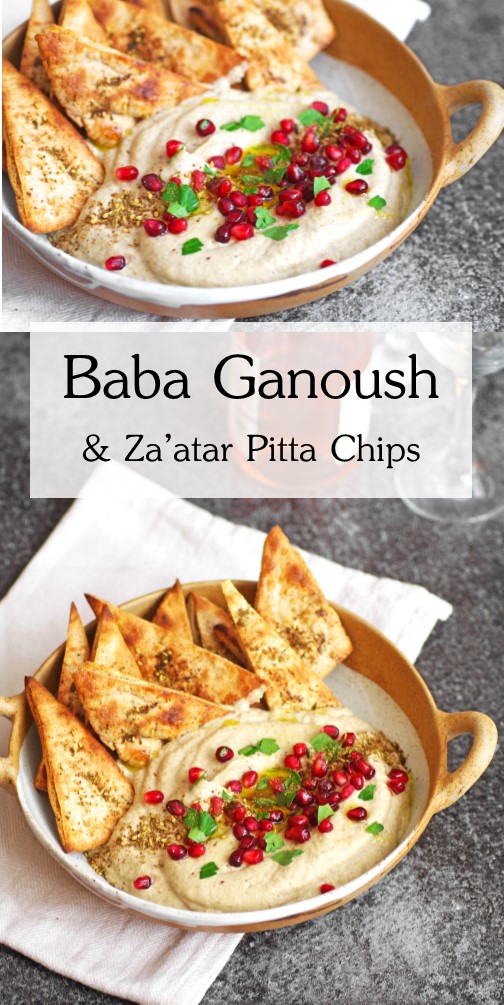 Baba Ganoush & Za'atar Pitta Chips Euphoric Vegan