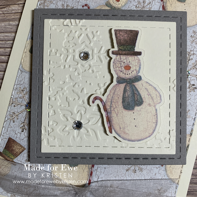 Snowman Close-up