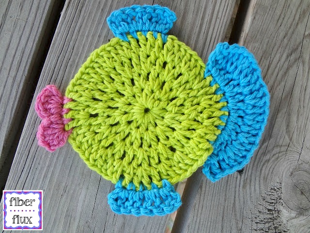 3. Crochet Fabulous Fish Dishcloth