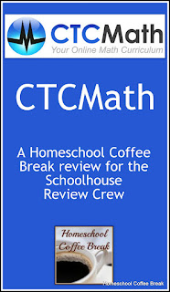 CTCMath - A Schoolhouse Crew Review on Homeschool Coffee Break @ kympossibleblog.blogspot.com 