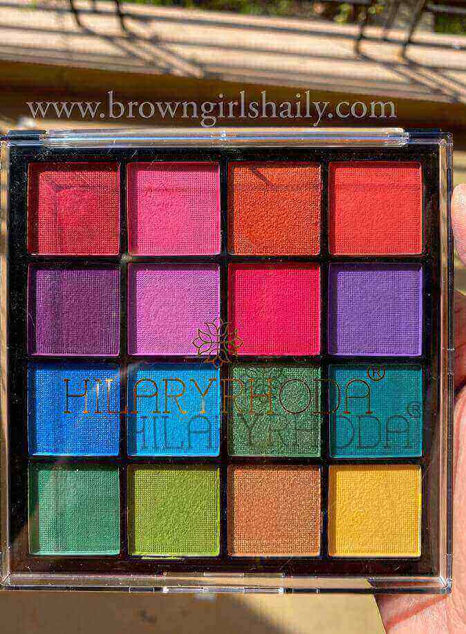 Hilary Rhoda Mini Eyeshadow Palette Review Shade 02
