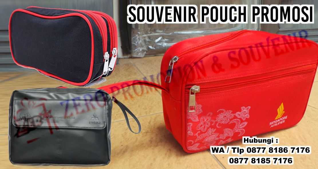 Konveksi Pouch / Dompet / Pouch kosmetik / Pouch hp - Tas promosi