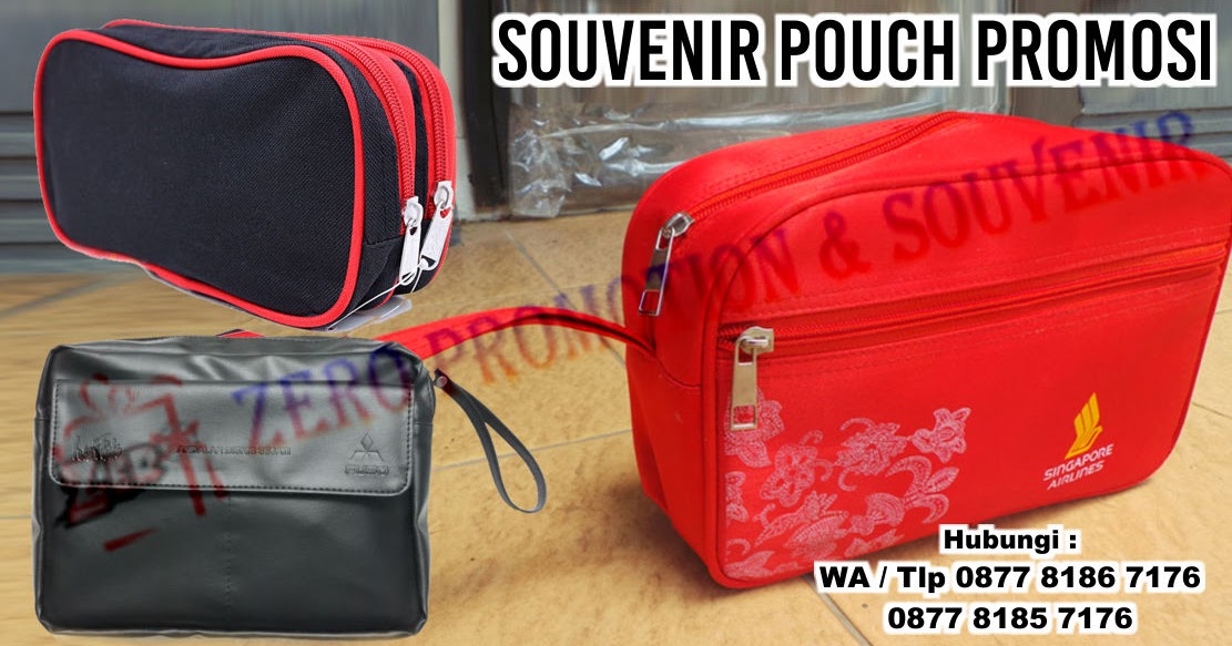 Konveksi Pouch / Dompet / Pouch kosmetik / Pouch hp - Tas promosi