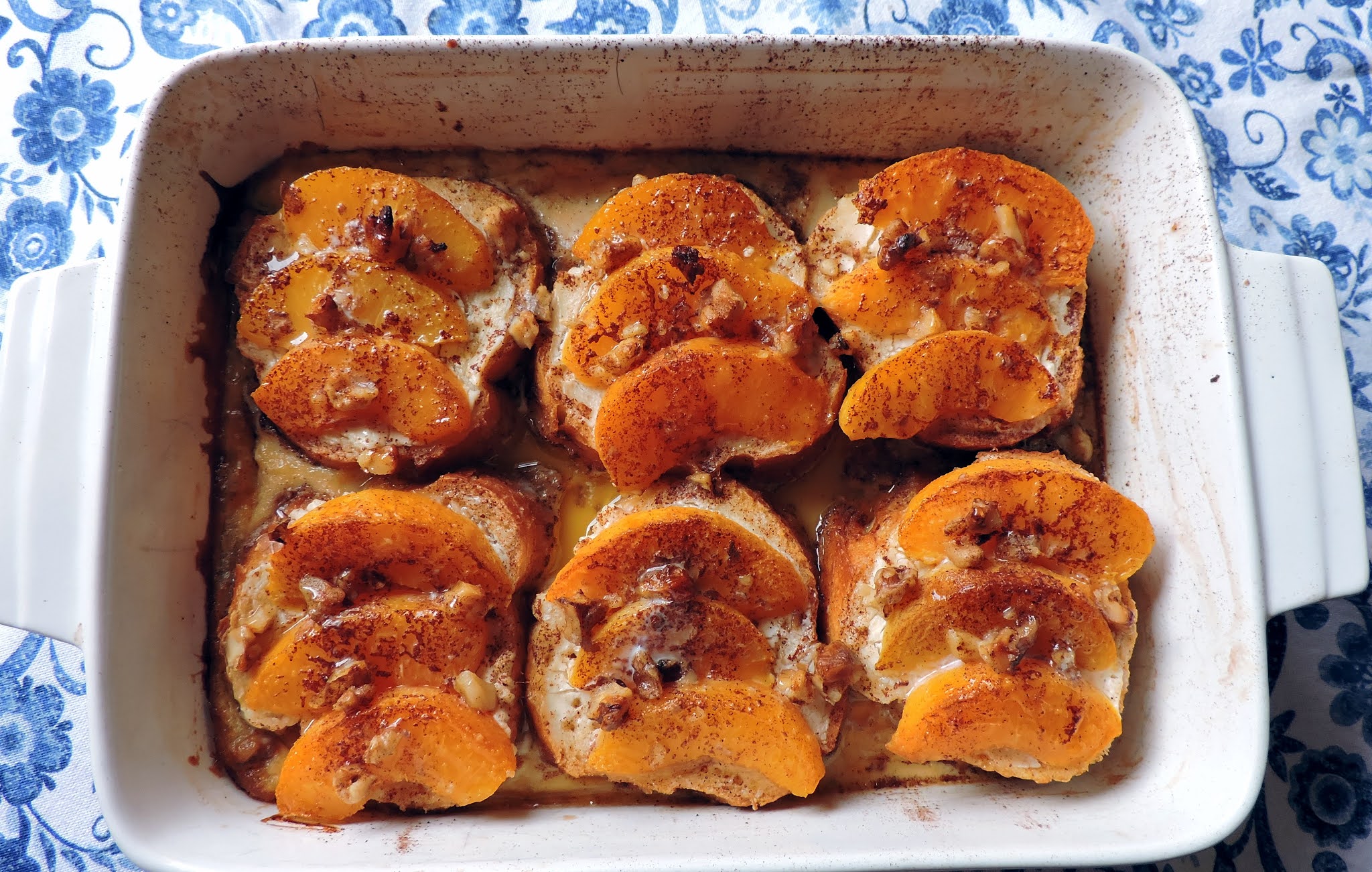 Peaches & Cream French Toast The English Kitchen