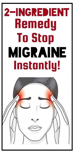 2-Ingredient Remedy To Stop Migraines And Headaches Instantly!