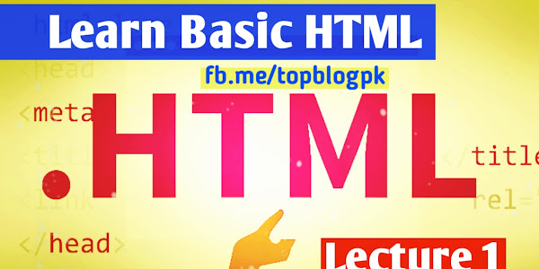 Learn Basic HTML Complete Course part 1
