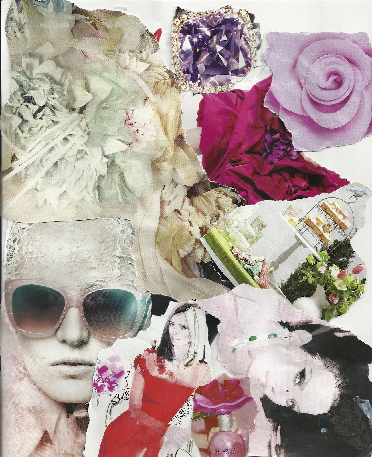 NYC Trend Spotting Flower Moodboard