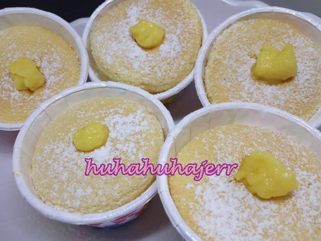 Hokkaido Chiffon Cupcakes Resepi Azlina Ina Yang Gebu Gebas Cute Jer!