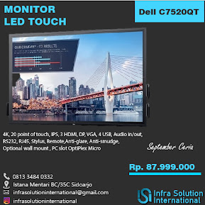 Produk Monitor PT. Infra Solution International