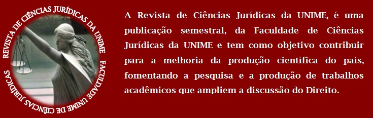 Revista Jurídica da FCJ   -   UNIME