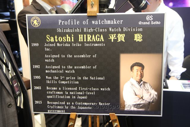 certified master watchmaker