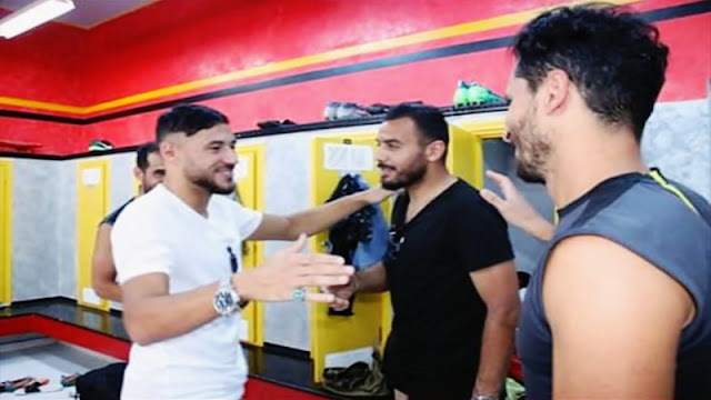 يوسف البلايلي يعود إلى التمارين مع الترجي الرياضي التونسي