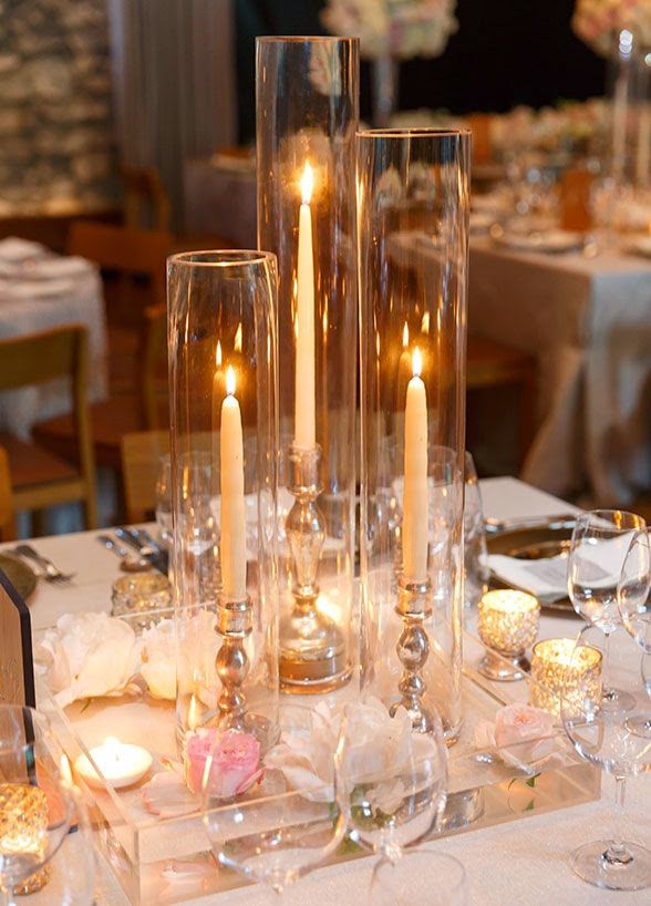 31 Centros De Mesa Para Boda Con Velas ¡todo Inspiración