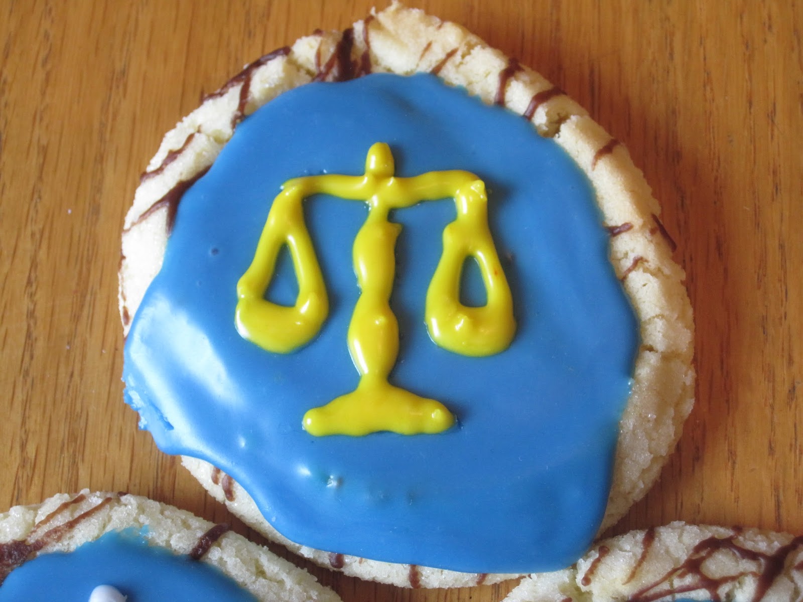 Scales of Justice Cookies