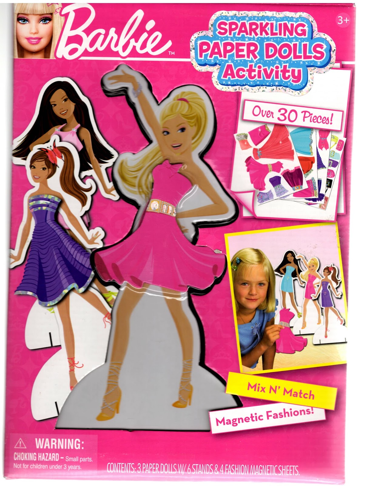 Barbie Sparkling Paper Dolls