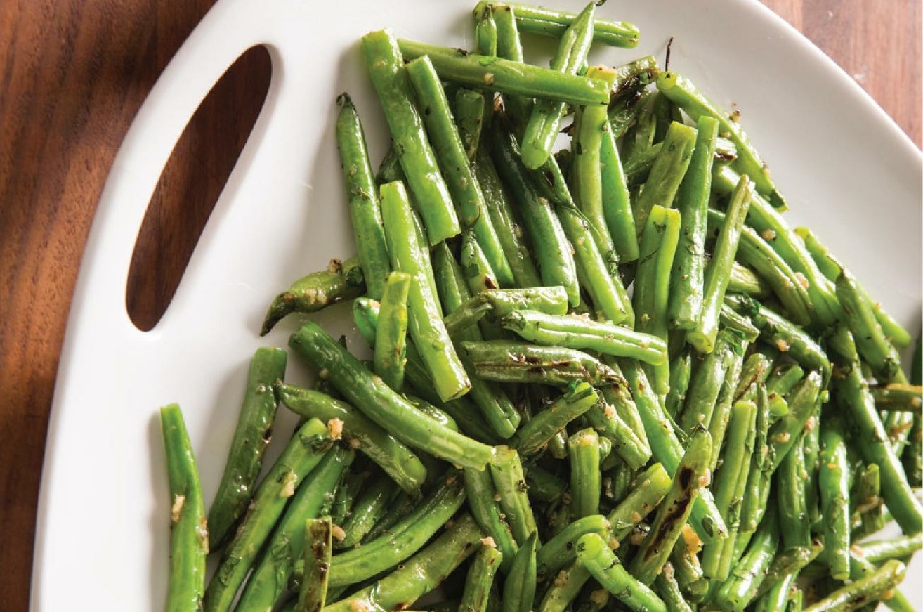Healthy Sauteed Green Beans with Garlic and Herbs Ideal Twist