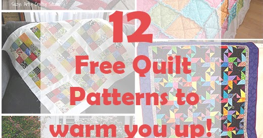 Quilting Land: 12 Free Quilt Patterns to warm you up!