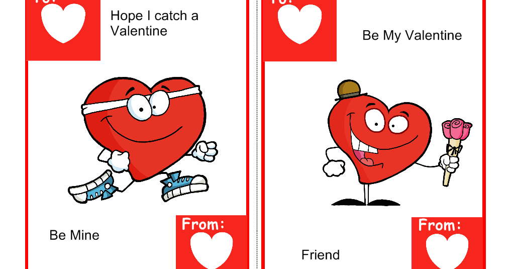 Valentines Day Cards Printable For Students - These free valentine's