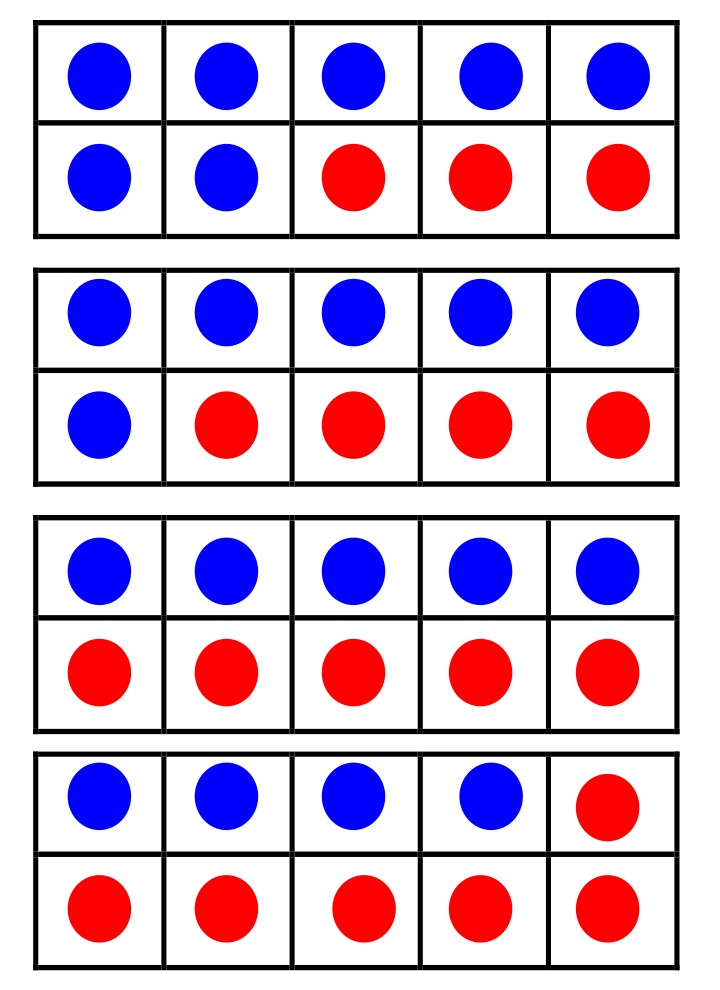 The Common Core Classroom: Ten Frame Game for Math Daily 5!