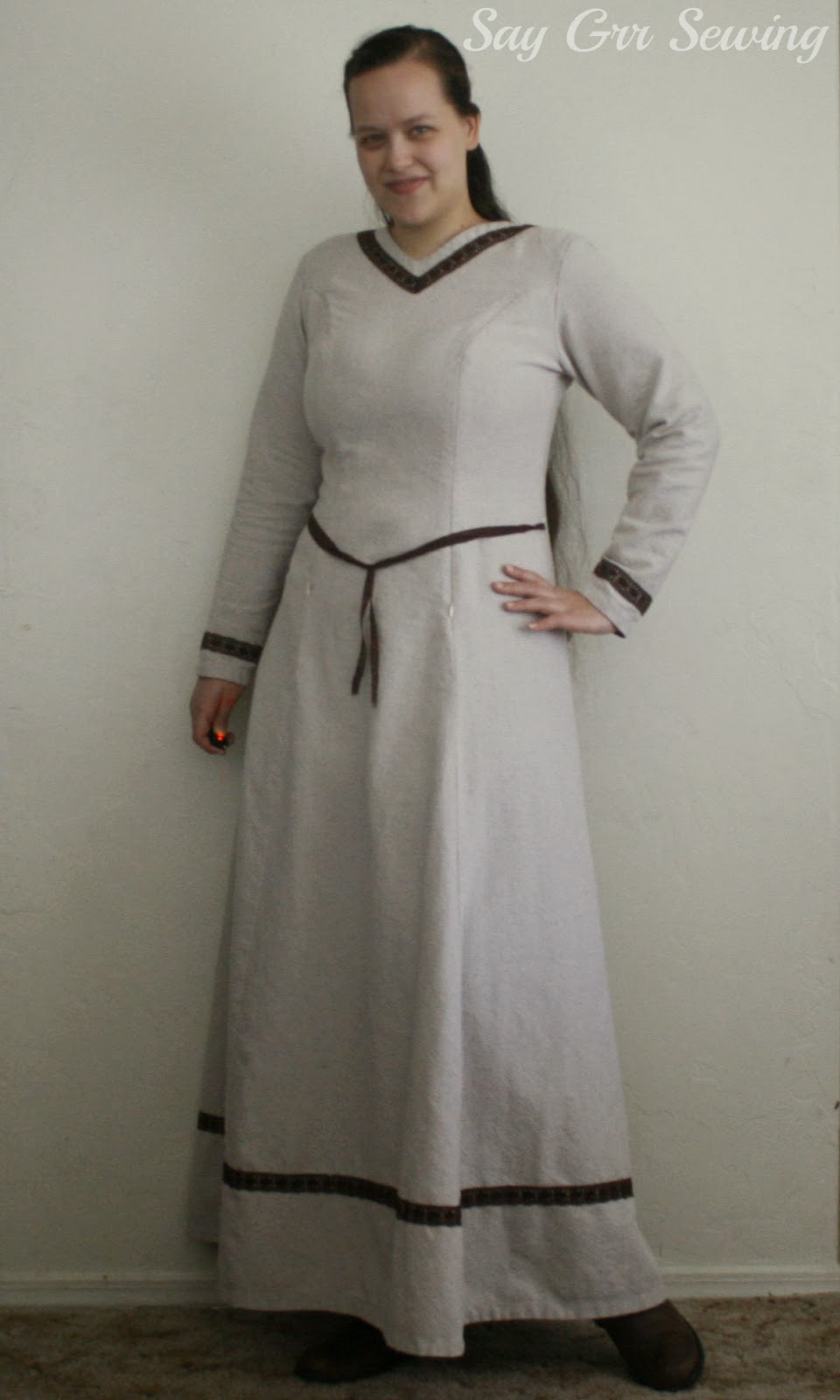 Say Grr Sewing: Princess Seam Nursing Dress