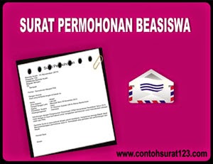 Gambar Contoh Surat Permohonan Beasiswa