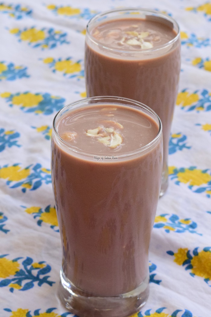 कोल्ड कोको | बच्चों के लिए आसान चॉकलेट मिल्कशेक | Cold Coco Recipe in Hindi - Priya R - Magic of Indian Rasoi
