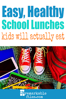 Unremarkable Files: The No-Stress Way to Pack School Lunches (That Your ...