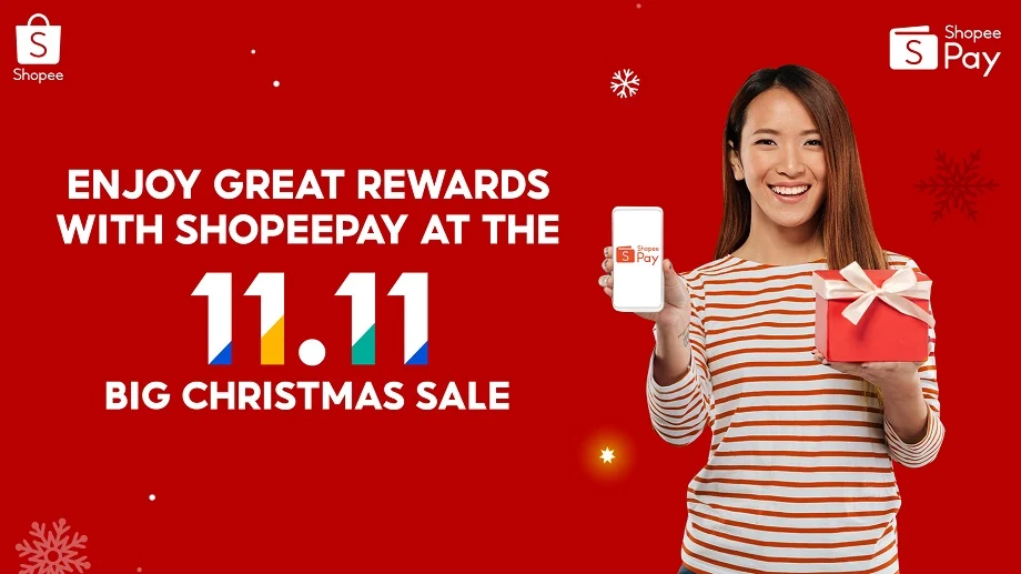 Exciting Line-up of Rewards and Deals Awaits ShopeePay Users at Shopee’s Biggest Festival of the Year, 11.11 Big Christmas Sale