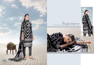 Muharram Black and White Cotton Dress wholesale price