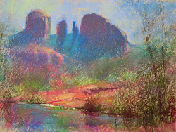 plein air painting sedona arizona paintings painter pastel workshop wrap
