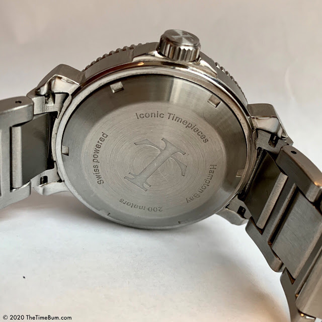 Iconic Timepieces Halocline case back