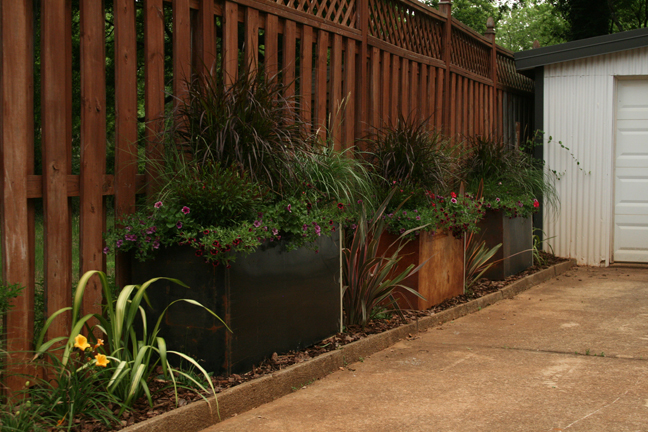 Filing Cabinet Planters | the red stool