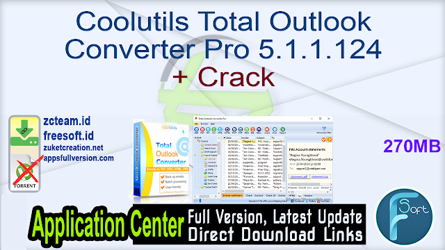 Coolutils Total Outlook Converter Pro 5.1.1.124 + Crack_ ZcTeam.id