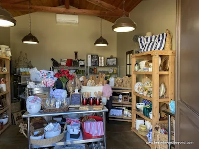 gift shop at VJB Vineyards & Cellars in Kenwood, California