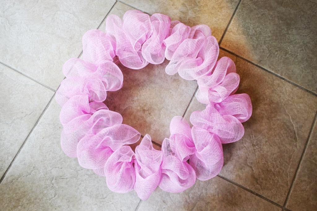 How To Make A Deco Mesh Ruffle Wreath Miss Kopy Kat