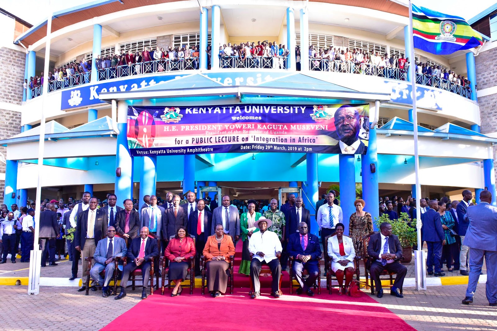 What Museveni had to say after a lecture at Kenyatta University ICT